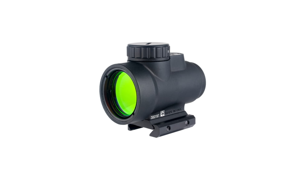 Trijicon MRO SD 1x25mm Reflex Green Dot Sight, 2.0 MOA Adjustable Green Dot, with Low Mount, Black, MRO-C-2200331