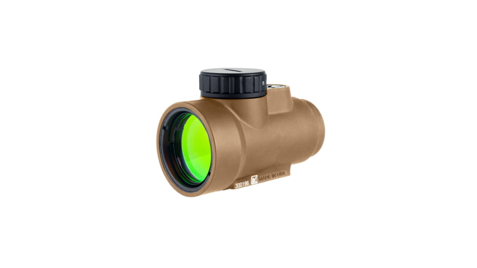 Trijicon MRO SD 1x25mm Reflex Red Dot Sight, 2.0 MOA Adjustable Red Dot, Anodized Coyote Brown, MRO-C-2200325