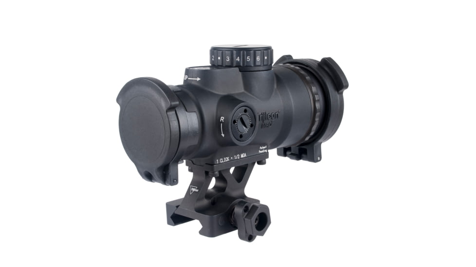 Trijicon MRO SD 1x25mm Reflex Red Dot Sight, 2.0 MOA Adjustable Red Dot, with 1/3 Co-Witness Quick Release Q-LOC Mount, Black, MRO-C-2200354