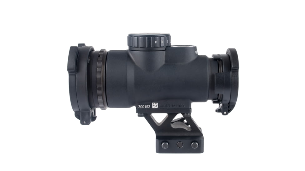 Trijicon MRO SD 1x25mm Reflex Red Dot Sight, 2.0 MOA Adjustable Red Dot, with 1/3 Co-Witness Quick Release Q-LOC Mount, Black, MRO-C-2200354