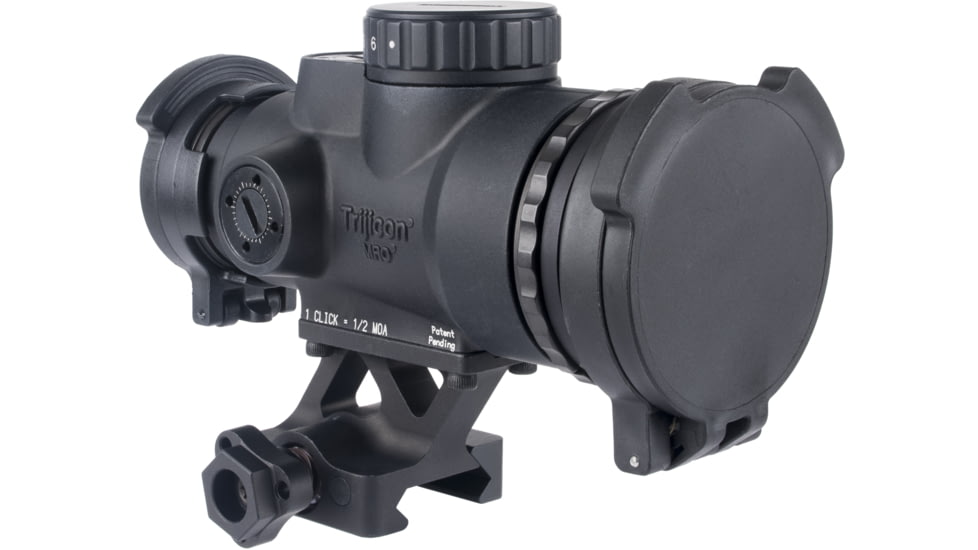 Trijicon MRO SD 1x25mm Reflex Red Dot Sight, 2.0 MOA Adjustable Red Dot, with 1/3 Co-Witness Quick Release Q-LOC Mount, Black, MRO-C-2200354