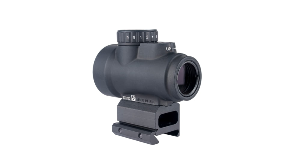 Trijicon MRO SD 1x25mm Reflex Red Dot Sight, 2.0 MOA Adjustable Red Dot, with Full Co-witness Mount, Black, MRO-C-2200302