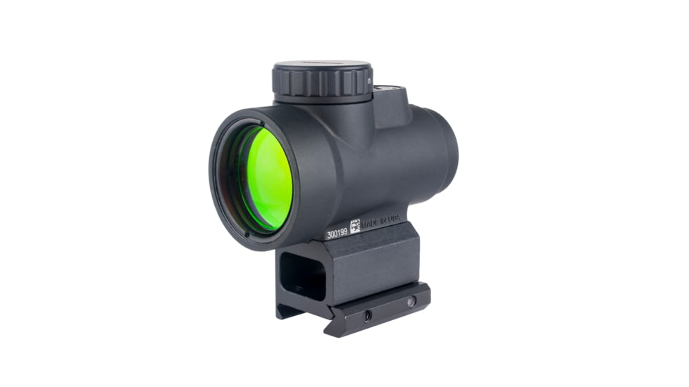 Trijicon MRO SD 1x25mm Reflex Red Dot Sight, 2.0 MOA Adjustable Red Dot, with Lower 1/3 Co-witness Mount, Black, MRO-C-2200303