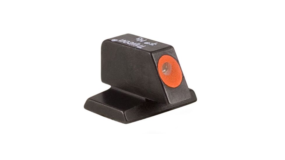 Trijicon 45ACP FNH HD Three-Dot Green Tritium Night Sight Set, Orange, FN Herstal, Front Sight Only