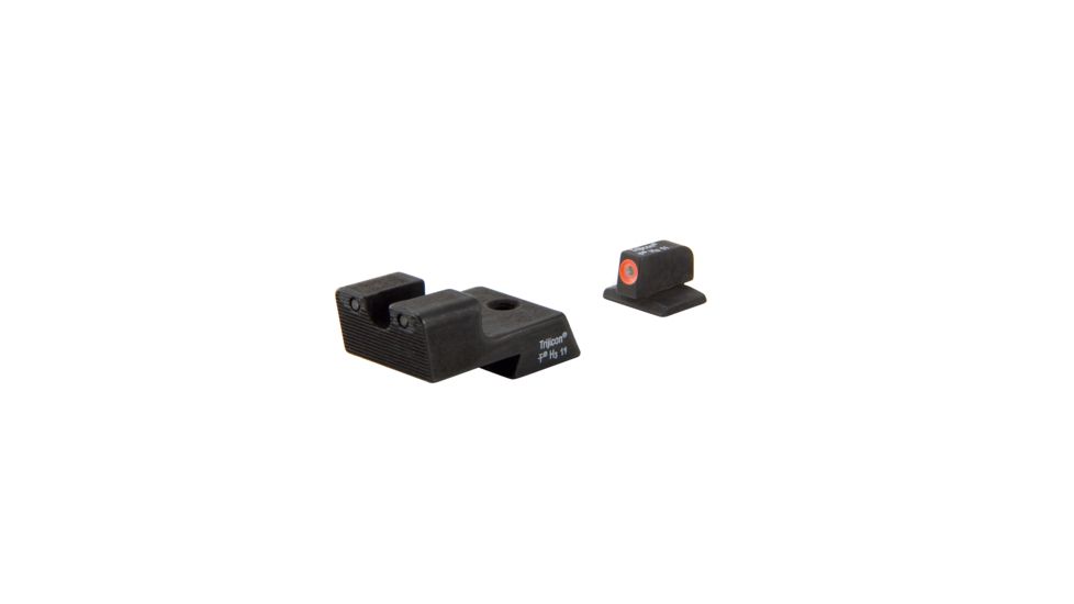 Trijicon HD Night Sight Set - 1911 Novak Cut - Green/Orange CA128O