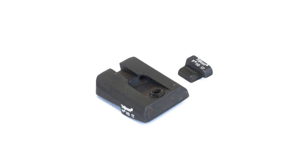 Trijicon Bright &amp; Tough Night Sight Set, Green Front &amp; Rear - Novak Compact 9mm