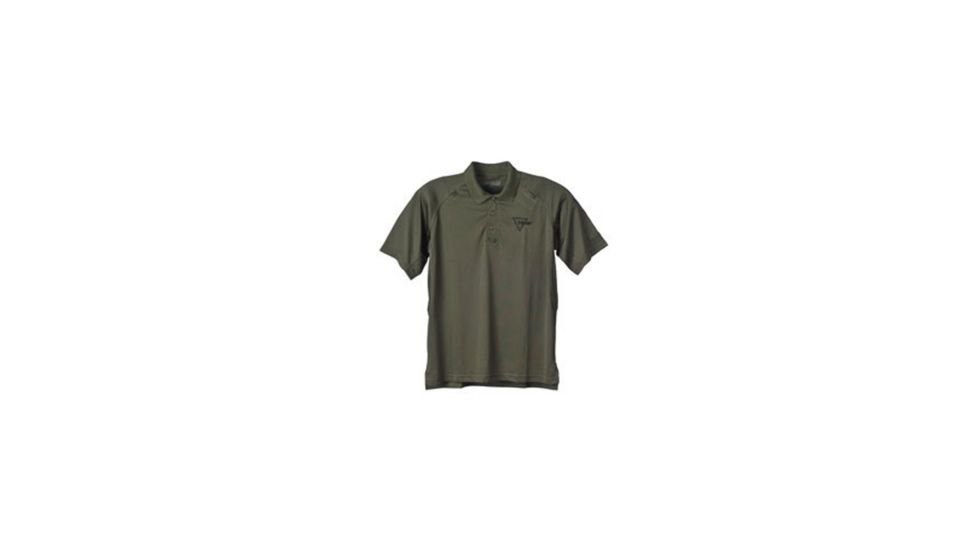 Trijicon Perform Logo Short Sleeve Polo - Men's, Green, Medium TRJAP24M
