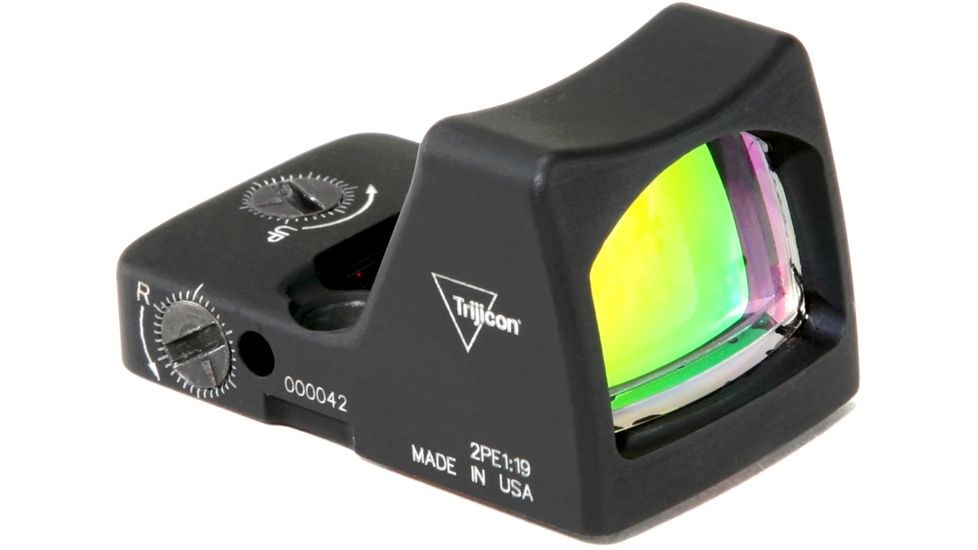 Trijicon RM01 RMR Type 2 LED Red Dot Sight, 3.25 MOA Red Dot, No Mount, Hard Anodized, Black, RM01-C-700600