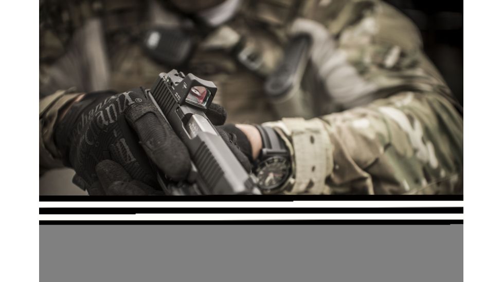 Trijicon RM01 RMR Type 2 LED Red Dot Sight, 3.25 MOA Red Dot, No Mount, Hard Anodized, Black, RM01-C-700600