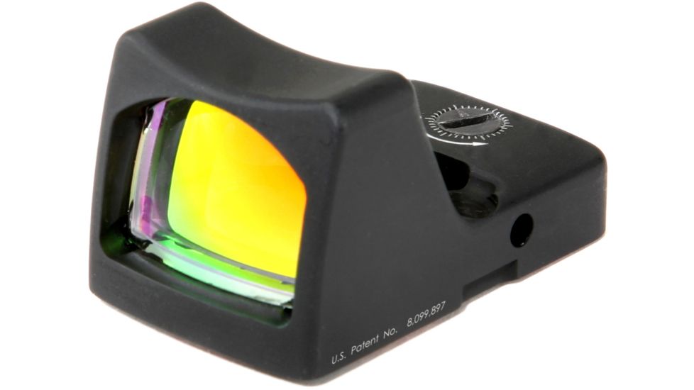 Trijicon RM01 RMR Type 2 LED Red Dot Sight, 3.25 MOA Red Dot, No Mount, Hard Anodized, Black, RM01-C-700600