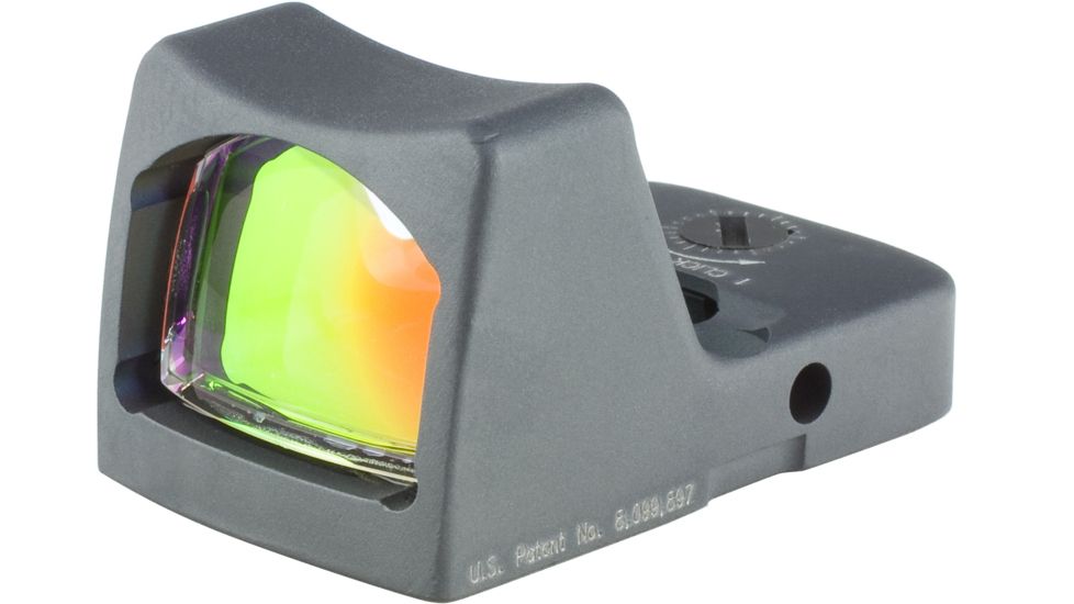 Trijicon RM01 RMR Type 2 LED Red Dot Sight, 3.25 MOA Red Dot, No Mount, Hard Anodized, Gray, 700622