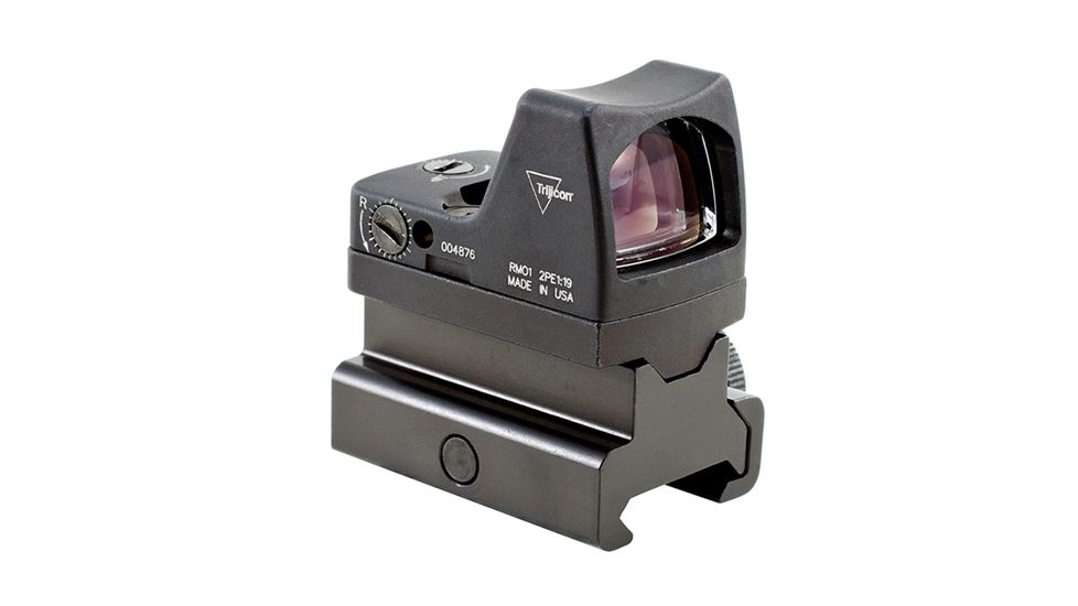 Trijicon RM01 RMR Type 2 LED Red Dot Sight, 3.25 MOA Red Dot, RM34 Mount, Matte, Black, RM01-C-700602
