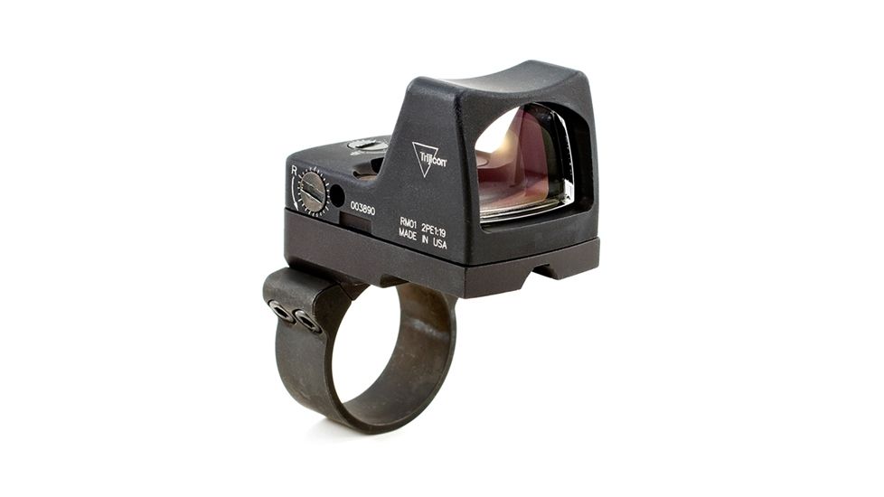 Trijicon RM01 RMR Type 2 LED Red Dot Sight, 3.25 MOA Red Dot, RM36 Mount, Matte, Black, 700605