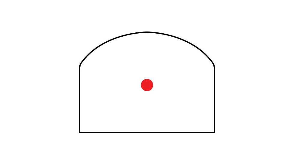 Trijicon RMR 6.5 MOA LED Red Dot Sight w/ RM34 Picatinny Rail Mount, RM02-34
