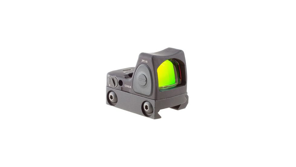 Trijicon RM06 RMR Type 2 Adjustable LED Red Dot Sight, 3.25 MOA Red Dot, RM33 Mount, Matte, Black, 700040