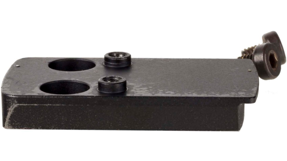 Trijicon RMRcc Pistol Adapter Mount Plate, S&amp;W/Springfield/Glock/Ruger/SCCY, Black, AC32092