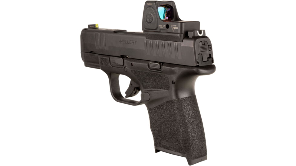 Trijicon RMRcc Pistol Adapter Mount Plate, S&amp;W/Springfield/Glock/Ruger/SCCY, Black, AC32092