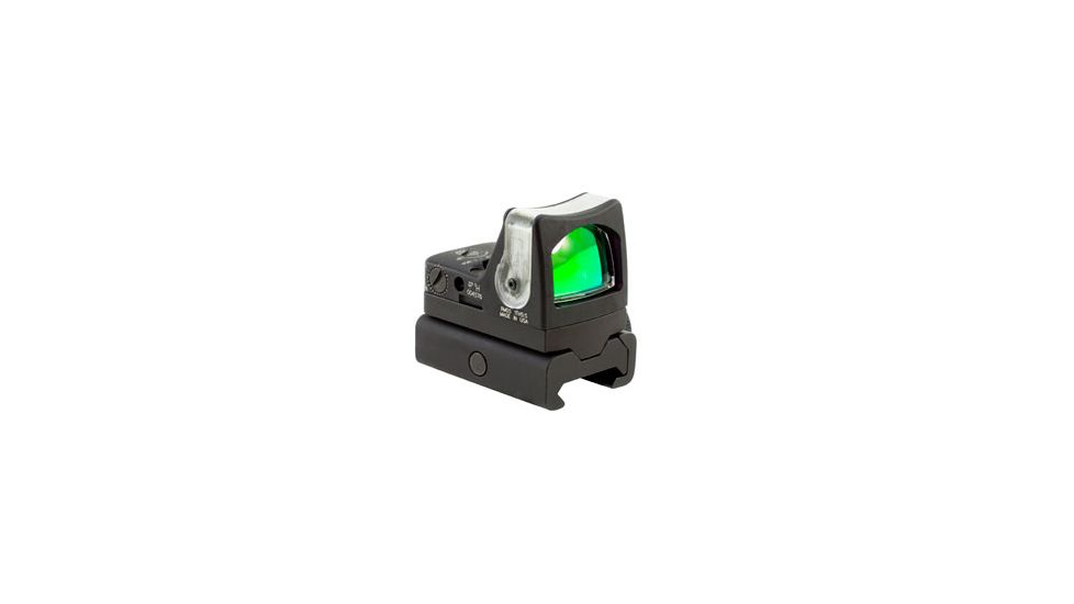 Trijicon RMR Dual Illuminated Reflex Sight, 9 MOA Amber Dot, RM34W Weaver Mount, Black, RM05-34W