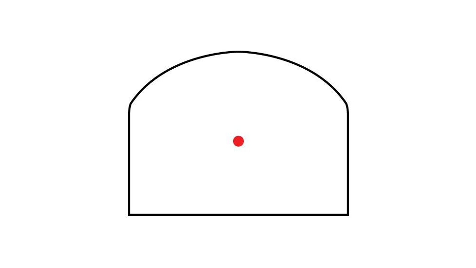 Trijicon RMR LED 3.25 MOA Red Dot Sight, Black w/ RM35 ACOG Mount, RM01-35