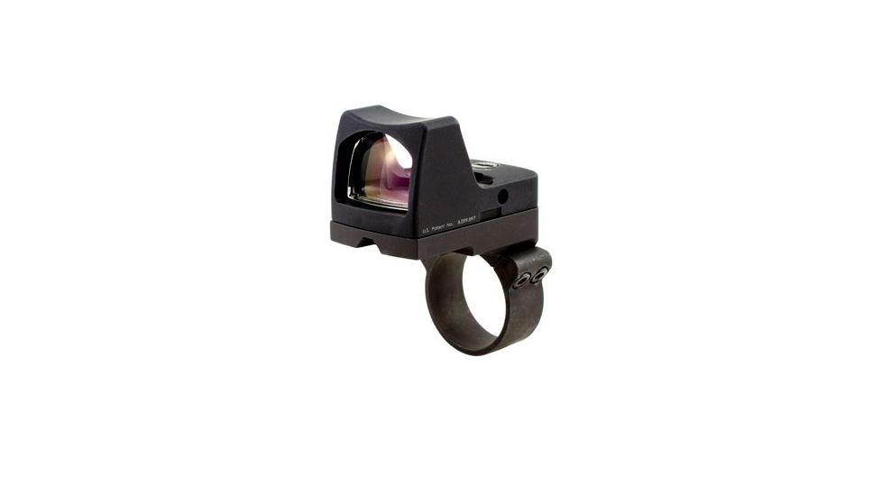 Trijicon Rmr Led 3pt25 Moa Red Dot Sight Black Acog Mount Rm01 36 Front V1