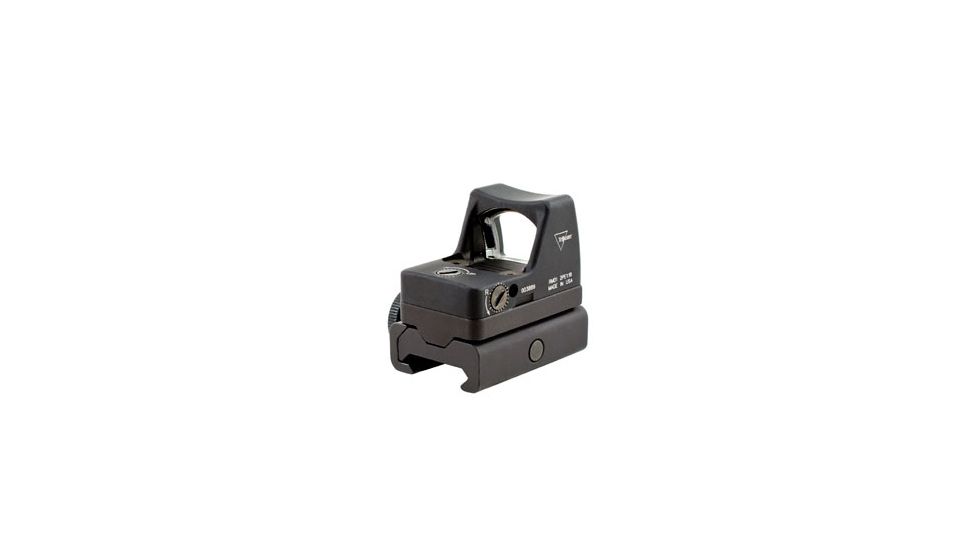 Trijicon RMR LED 3.25 MOA Red Dot Sight, Black w/ RM34W Weaver Rail Mount, RM01-34W