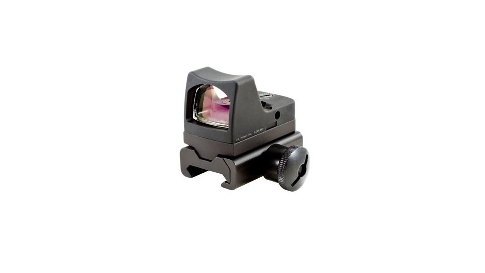 Trijicon RMR LED 3.25 MOA Red Dot Sight, Black w/ RM34W Weaver Rail Mount, RM01-34W