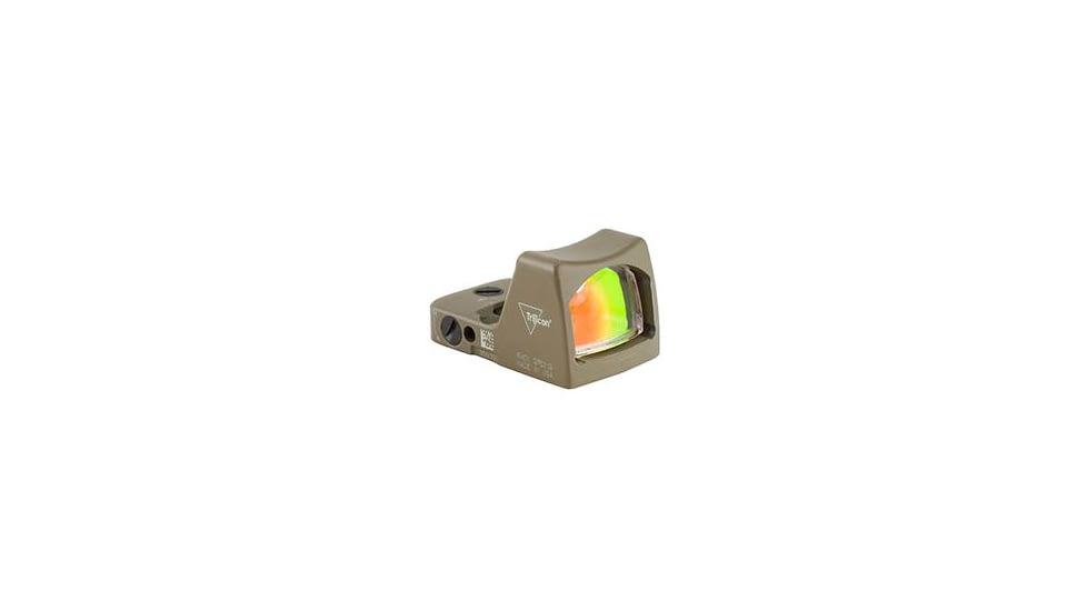 Trijicon RM01 RMR Type 2 LED Red Dot Sight, 3.25 MOA Red Dot, No Mount, Matte, FDE, 700102