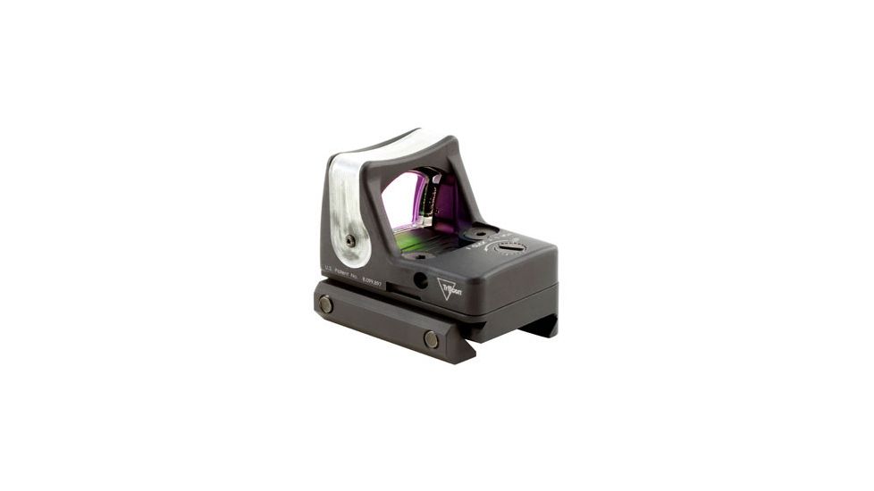 Trijicon RM03 RMR Dual Illuminated Reflex Sight, 13 MOA Amber/Gold Dot, RM33 Mount, Matte, Black, 700015