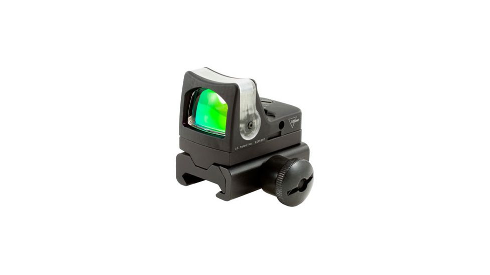 Trijicon RM03 RMR Dual Illuminated Reflex Sight, 13 MOA Amber/Gold Dot, RM34W Mount, Matte, Black, 700017
