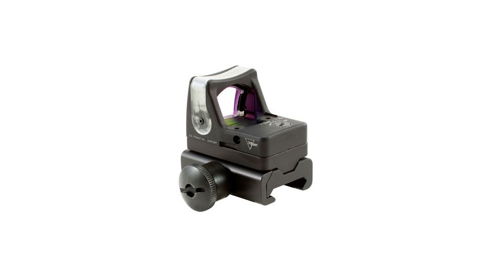 Trijicon RM03 RMR Dual Illuminated Reflex Sight, 13 MOA Amber/Gold Dot, RM34W Mount, Matte, Black, 700017