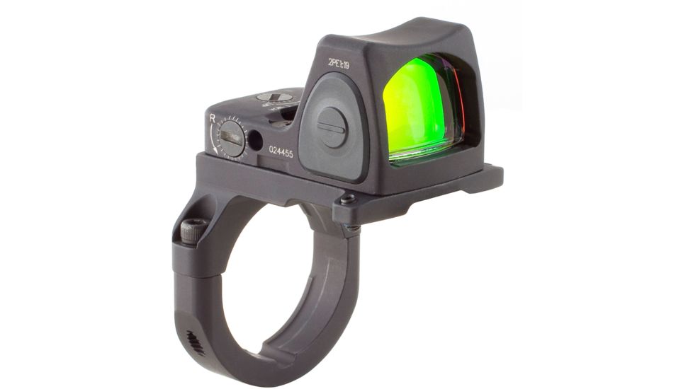 Trijicon RMR Type 2 Adjustable Red Dot Sight, 6.5 MOA Red Dot, RM38 Mount, Black, 700685