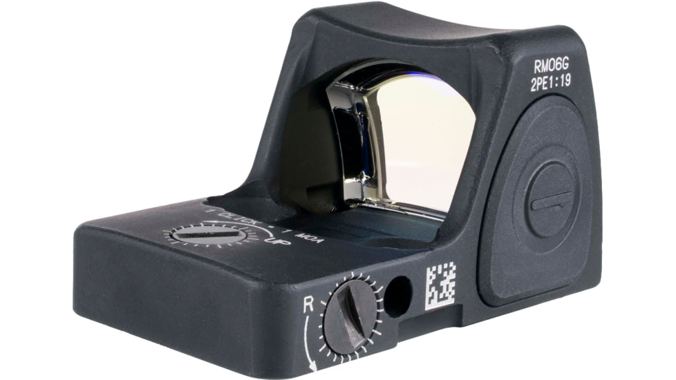 Trijicon RMR Type 2 Reflex Green Dot Sight, 1x, 3.25 MOA Green Dot, Black, RM06-C-700800