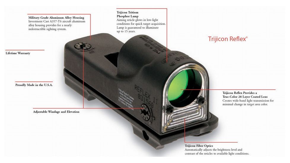 Trijicon Cyalume Reflex Rifle Scope