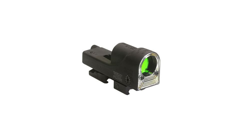 Trijicon RX09-14 Cyalume Reflex Rifle Sight - Yellow Chevron Reticle with Flattop Mount