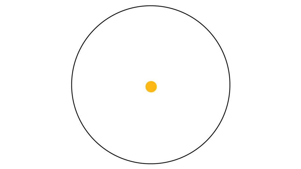 Trijicon RX30 25 6.5 MOA Amber Dot Reticle 42mm Reflex Sight RX30-25