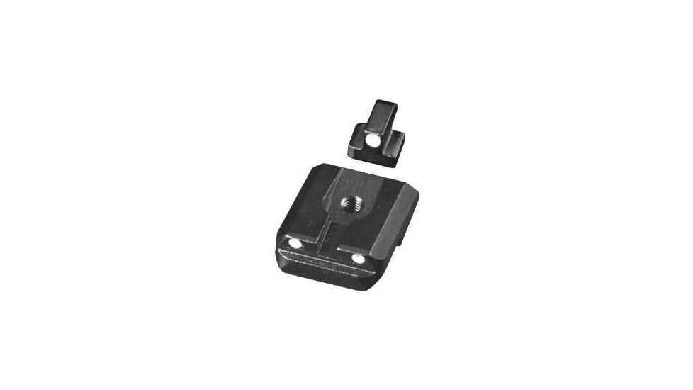 Trijicon Bright &amp; Tough 3 Dot Night Sight, Novak .45 - Green Front/Yellow Rear SA33Y