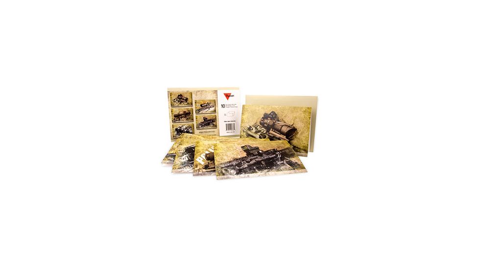 Trijicon Set of 10 Themed Note Cards, Optics PR63