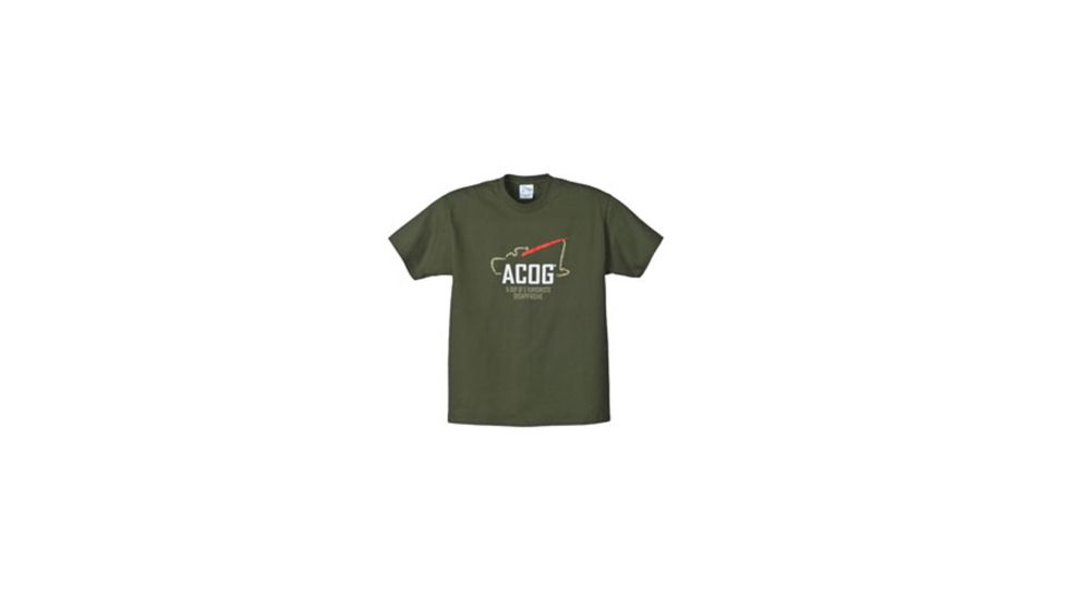 Trijicon Survey Shirt, Short Sleeve - Men's, Olive, Medium, AP38M