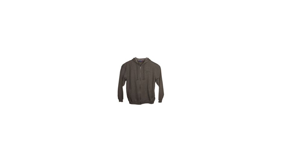Trijicon Sweatshirt Full Zip Hood Logo - Men's, Gray, Small TRJAP51S