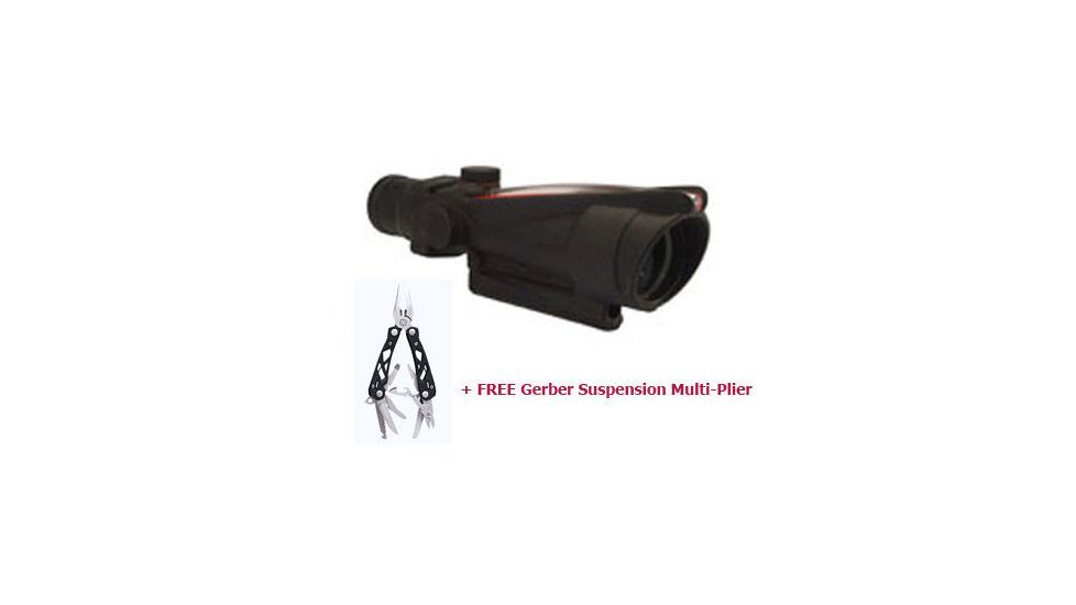 Trijicon TA11C ACOG 3.5x35 BAC Rifle Scope w/ Red Donut BAC Reticle calibrated for .308 (7.62mm) Rifle scope with FREE Gerber Suspension Multi-Plier 1471