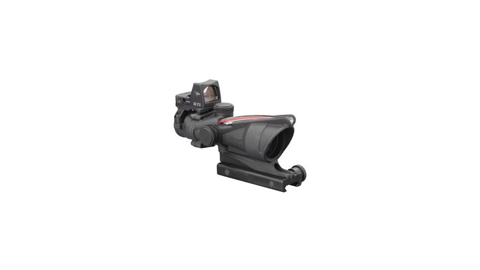 Trijicon ACOG 4x32 Scope, Dual Illuminated Crosshair .223 Ballistic Reticle, 3.25 MOA RMR Sight