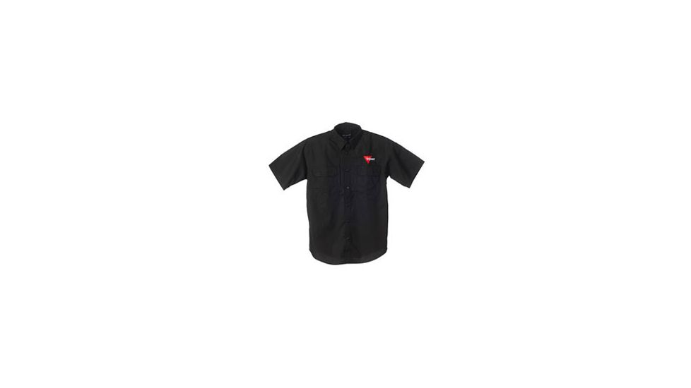 Trijicon Tactical Short Sleeve Shirt - Medium, Black AP27M