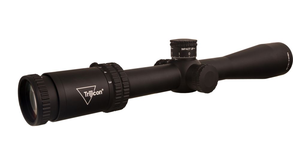 Trijicon Tenmile TM1844 3-18x44mm Rifle Scope, 30 mm Tube, First Focal Plane, Black, Green/Red MRAD Precision Tree Reticle, Mil Rad Adjustment, 3000002