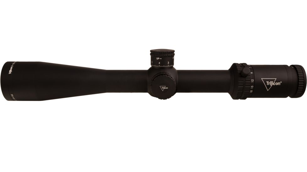 Trijicon Tenmile TM1844 3-18x44mm Rifle Scope, 30 mm Tube, First Focal Plane, Black, Green/Red MRAD Precision Tree Reticle, Mil Rad Adjustment, 3000002