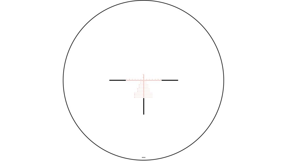 Trijicon Tenmile TM1844 3-18x44mm Rifle Scope, 30 mm Tube, First Focal Plane, Black, Green/Red MRAD Precision Tree Reticle, Mil Rad Adjustment, 3000002
