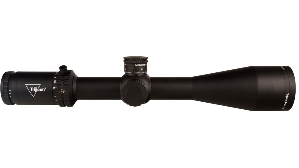 Trijicon Tenmile TM2450 4-24x50mm Rifle Scope, 30 mm Tube, Second Focal Plane, Black, Red MRAD Ranging Reticle, Mil Rad Adjustment, 3000007