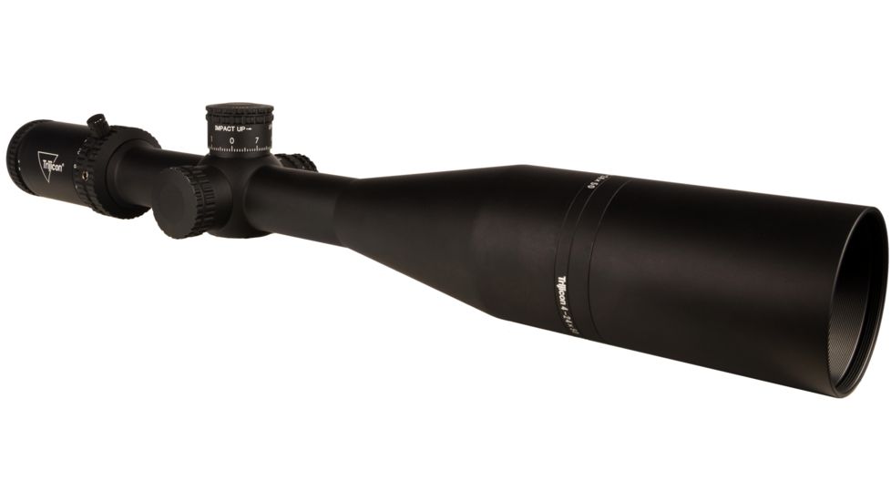 Trijicon Tenmile TM2450 4-24x50mm Rifle Scope, 30 mm Tube, Second Focal Plane, Black, Red MRAD Ranging Reticle, Mil Rad Adjustment, 3000007