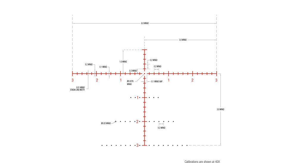 Trijicon Tenmile TM5056 5-50x56mm Rifle Scope, 34 mm Tube, Second Focal Plane, Black, Green/Red MRAD Center Dot w/ Wind Holds Reticle, Mil Rad Adjustment, 3000017