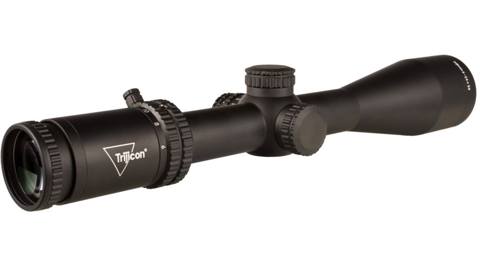 Trijicon Tenmile TM2450 6-24x50mm Rifle Scope, 30 mm Tube, Second Focal Plane, Black, Red MRAD Ranging Reticle, Mil Rad Adjustment, 3000005