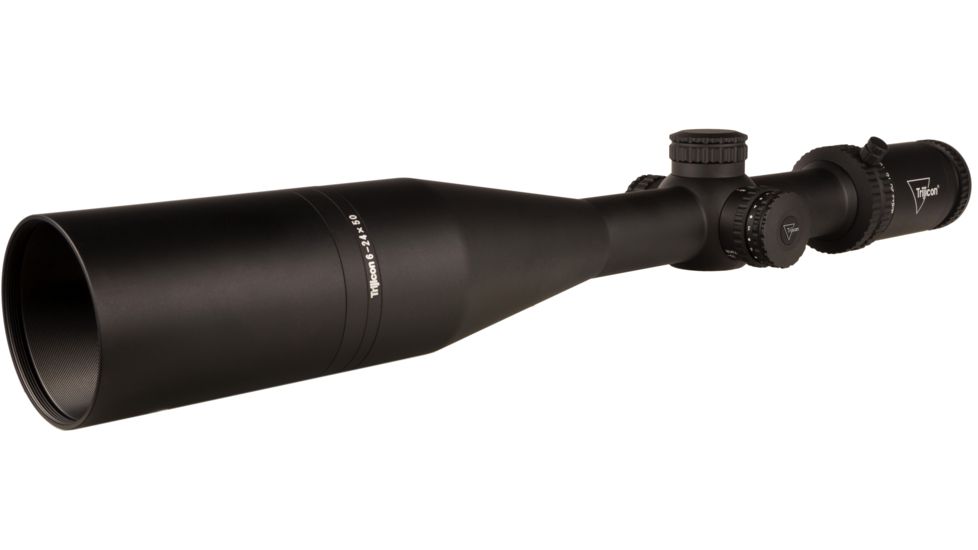 Trijicon Tenmile TM2450 6-24x50mm Rifle Scope, 30 mm Tube, Second Focal Plane, Black, Red MRAD Ranging Reticle, Mil Rad Adjustment, 3000005